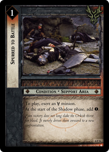 Spurred to Battle (P) (0P76) Card Image