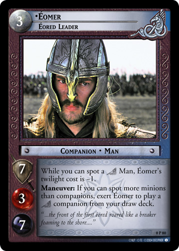 Eomer, Eored Leader (P) (0P80) Card Image