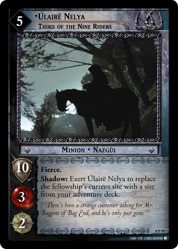 Ulaire Nelya, Third of the Nine Riders (P) (0P97) Card Image