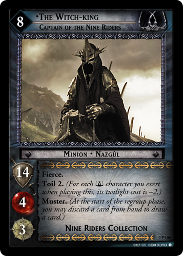 The Witch-king, Captain of the Nine Riders (P) (0P108) Card Image