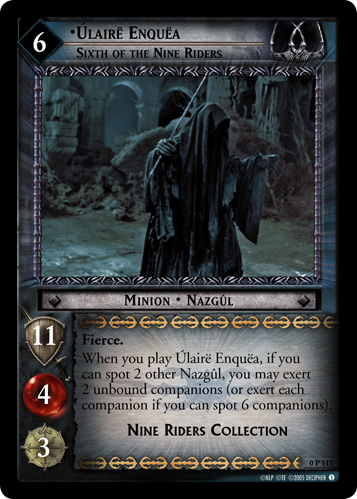 Ulaire Enquea, Sixth of the Nine Riders (P) (0P113) Card Image