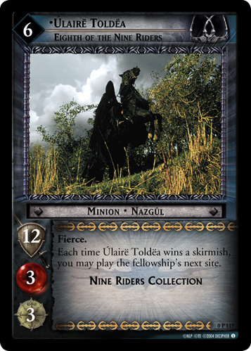 Ulaire Toldea, Eighth of the Nine Riders (P) (0P115) Card Image
