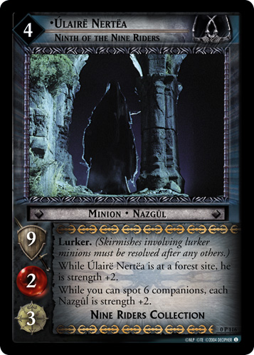 Ulaire Nertea, Ninth of the Nine Riders (P) (0P116) Card Image