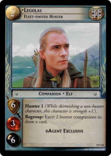 Legolas, Fleet-footed Hunter (P) (0P124) Card Image