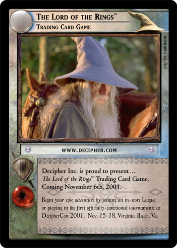 The Lord of the Rings, Trading Card Game (M) (0M1) Card Image