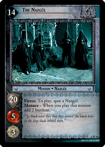 The Nazgul (W) (0W10) Card Image