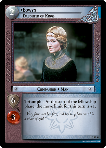 Eowyn, Daughter of Kings (W) (0W11) Card Image