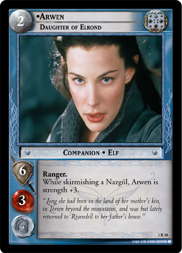 Arwen, Daughter of Elrond (1R30) Card Image