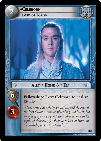 Celeborn, Lord of Lorien (1R34) Card Image