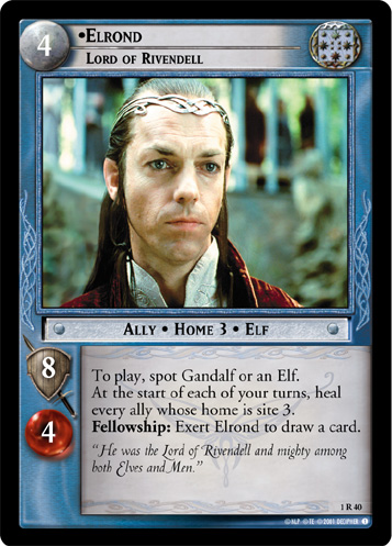 Elrond, Lord of Rivendell (1R40) Card Image