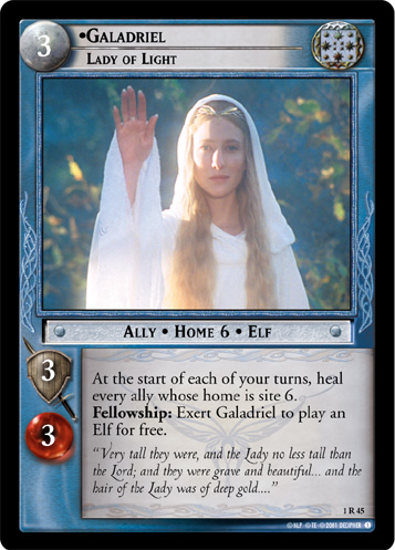 Galadriel, Lady of Light (1R45) Card Image