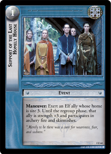 Support of the Last Homely House (1U64) Card Image