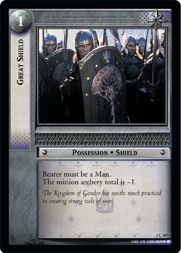 Great Shield (1C107) Card Image
