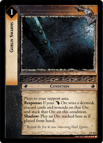 Goblin Swarms (1R183) Card Image