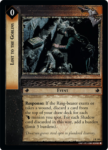 Lost to the Goblins (1R189) Card Image