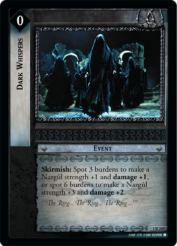 Dark Whispers (1R210) Card Image