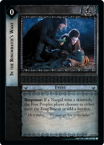 In the Ringwraith's Wake (1R214) Card Image