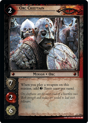 Orc Chieftain (1C266) Card Image