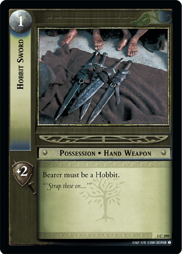 Hobbit Sword (1C299) Card Image