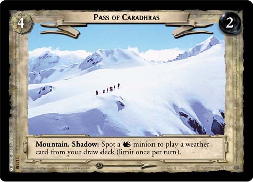 Pass of Caradhras (1U348) Card Image