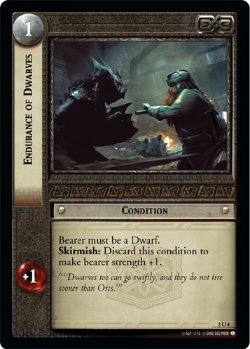 Endurance of Dwarves (2U4) Card Image
