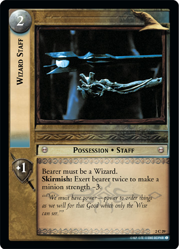 Wizard Staff (2C29) Card Image