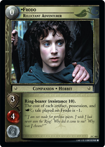 Frodo, Reluctant Adventurer (2C102) Card Image