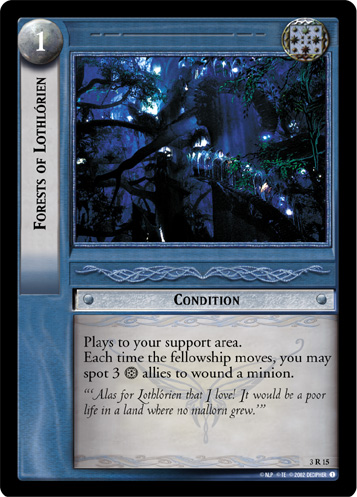 Forests of Lothlorien (3R15) Card Image