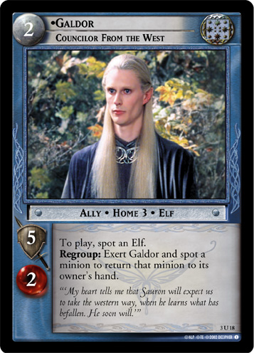 Galdor, Councilor From the West (3U18) Card Image