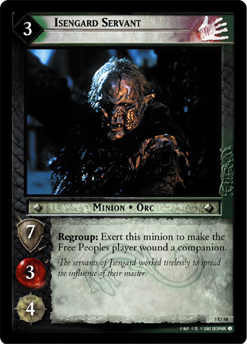 Isengard Servant (3U58) Card Image