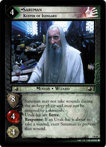 Saruman, Keeper of Isengard (3R68) Card Image