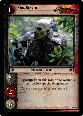 Orc Slayer (3U97) Card Image