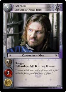 Boromir, Defender of Minas Tirith was later reprinted in Black Rider.