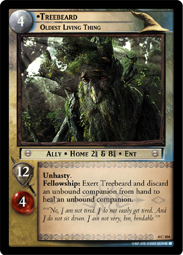 Treebeard, Oldest Living Thing (4C104) Card Image