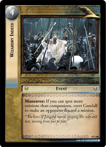 Wizardry Indeed (4U108) Card Image
