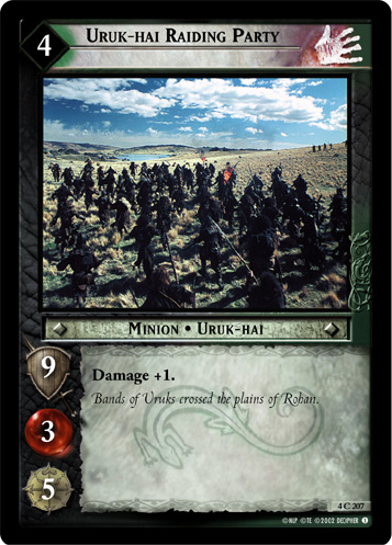 Uruk-hai Raiding Party (4C207) Card Image