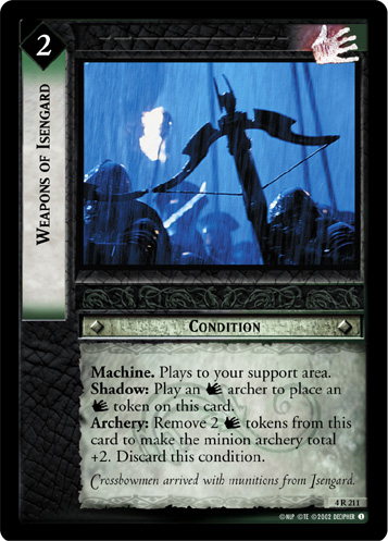 Weapons of Isengard (4R211) Card Image