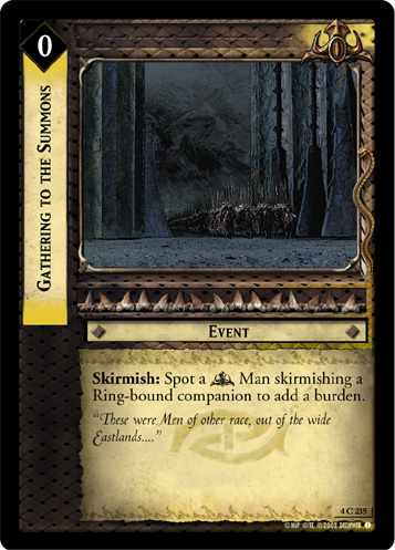 Gathering to the Summons (4C235) Card Image