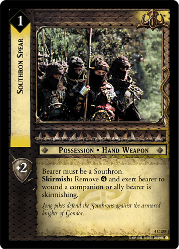 Southron Spear (4C255) Card Image