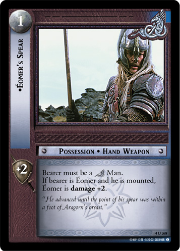 Eomer's Spear (4U268) Card Image