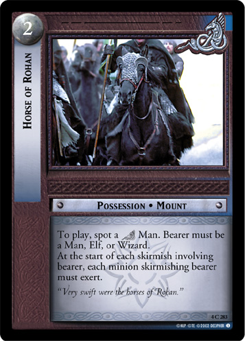Horse of Rohan (4C283) Card Image