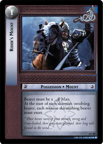 Rider's Mount (4C287) Card Image