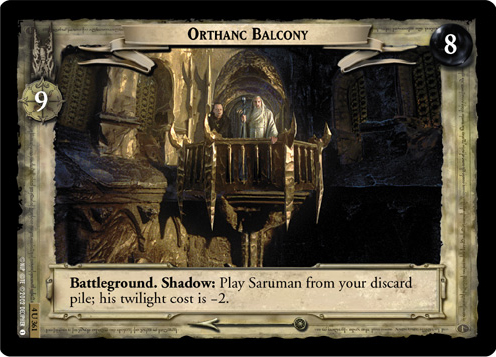 Orthanc Balcony (4U361) Card Image