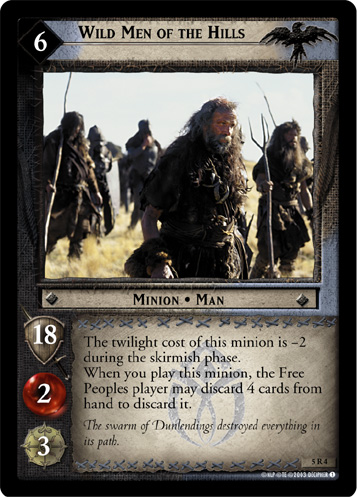 Wild Men of the Hills (5R4) Card Image