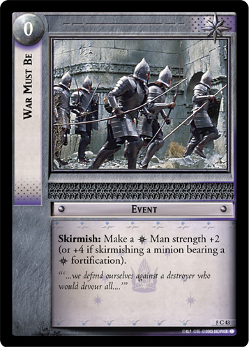 War Must Be (5C43) Card Image