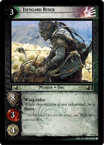 Isengard Rider (5C53) Card Image