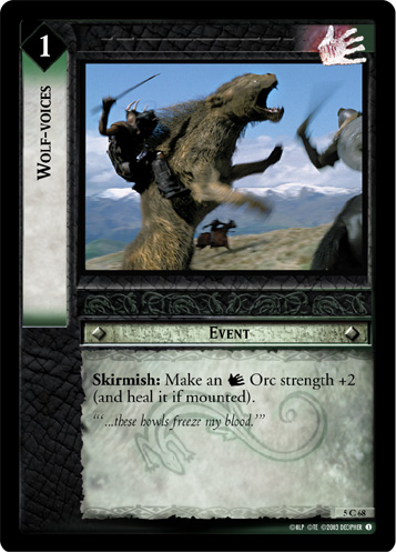 Wolf-voices (5C68) Card Image