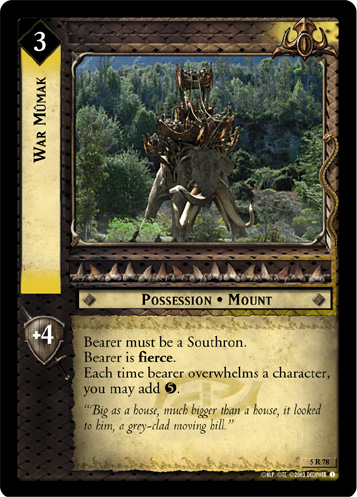 War Mumak (5R78) Card Image