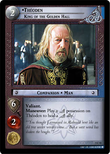 Theoden, King of the Golden Hall (5C93) Card Image