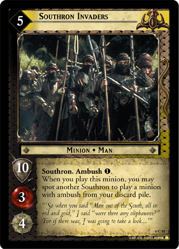 Southron Invaders (6C81) Card Image